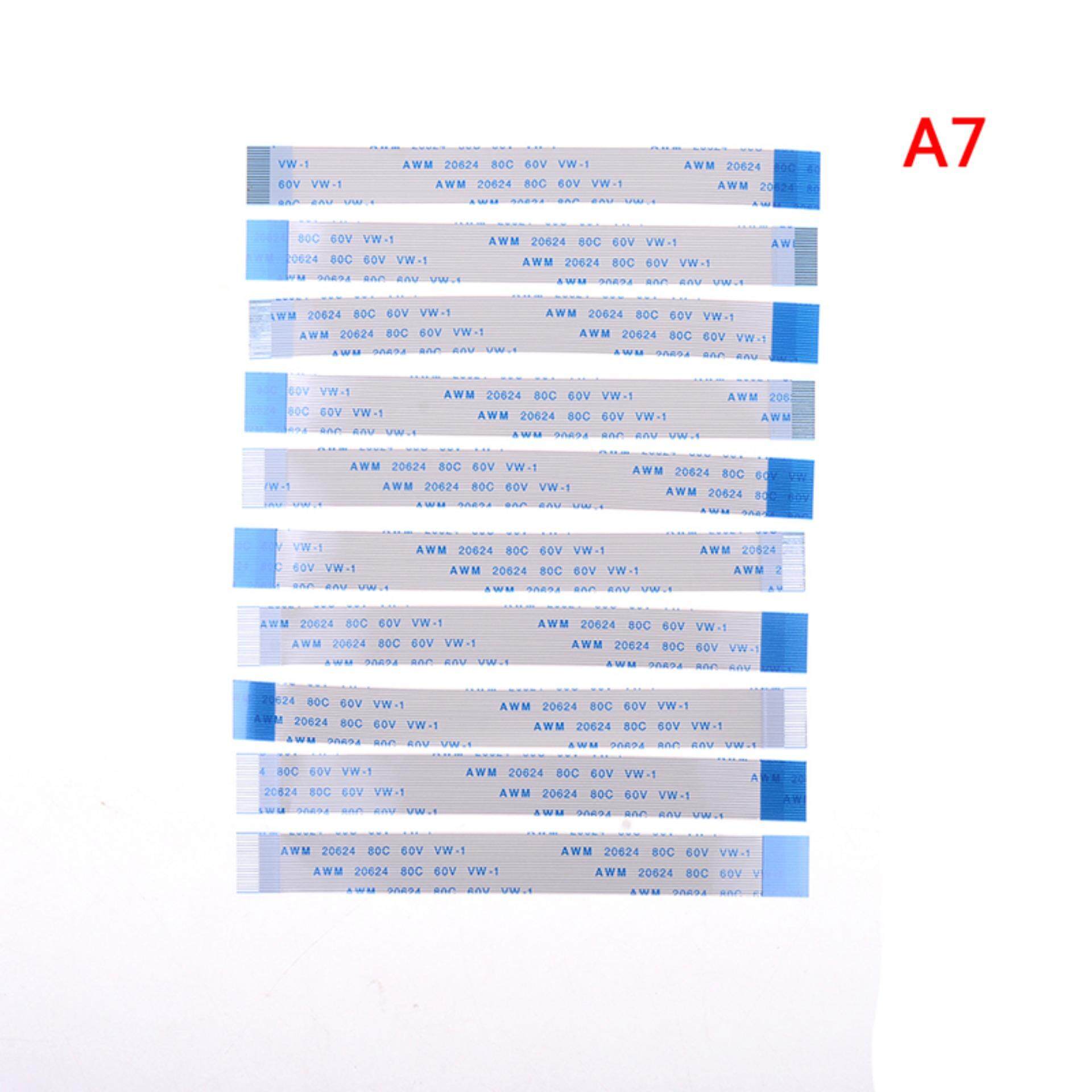Pack of 3 60P 60-Pin FPC Cable 0.5mm Pitch 20CM SS