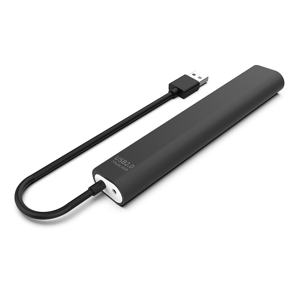 USB 2.0/3.0 HUB Dock Adapter Multi USB Splitter 5Gbps 7 Ports USB Expander