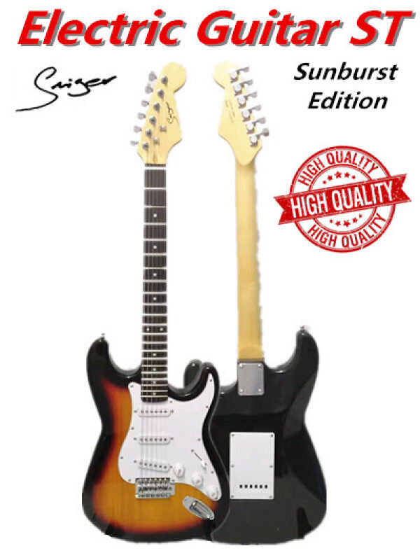 Smiger L-G1 Electric Guitar ST Guitar Beginner Sunburst Malaysia