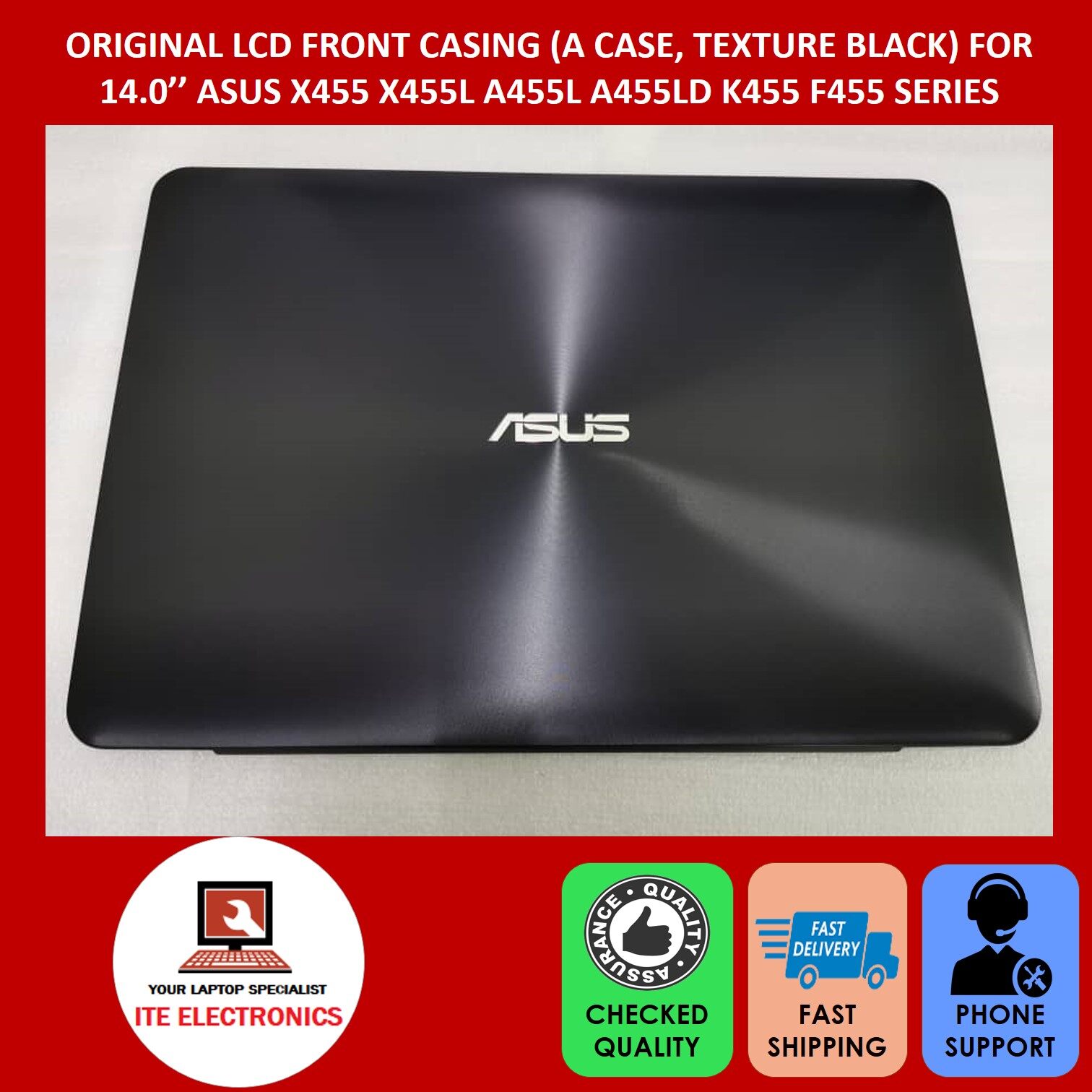 casing asus x455l