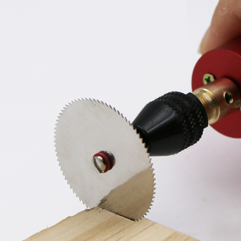 [Heartsbat] 11PCS Kit Mini Circular Saw Blade Electric Grinding Cut Cutoff Mandrel Set