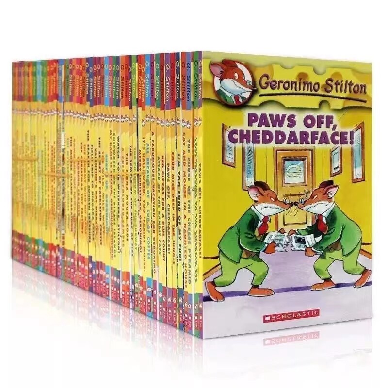 Geronimo Stilton Series 1-80 Complete Collection English Story