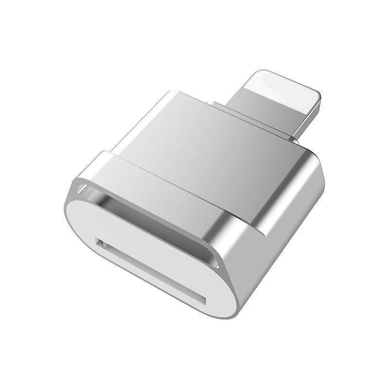 Đầu Đọc Thẻ Cho iPhone Bộ Chuyển Đổi Đầu Đọc Thẻ Micro SD TF Cho Hệ Thống IOS 13 Phía Trên Đầu Đọc Thẻ Nhớ OTG Bên Ngoài Cho iPhone 13 11