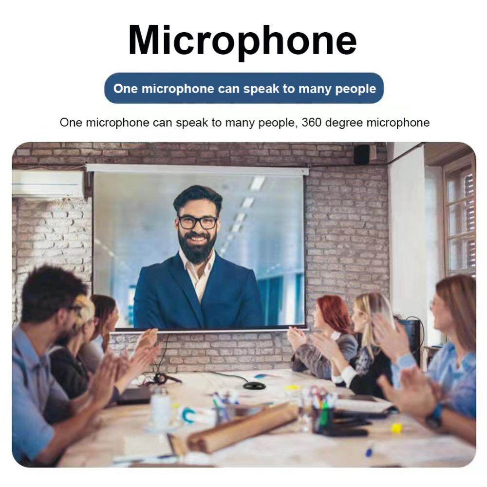 USB/3.5mm dạng tụ đa hướng Micro PC Plug & Play Máy tính để bàn mic cho hội nghị video chơi game trò chuyện