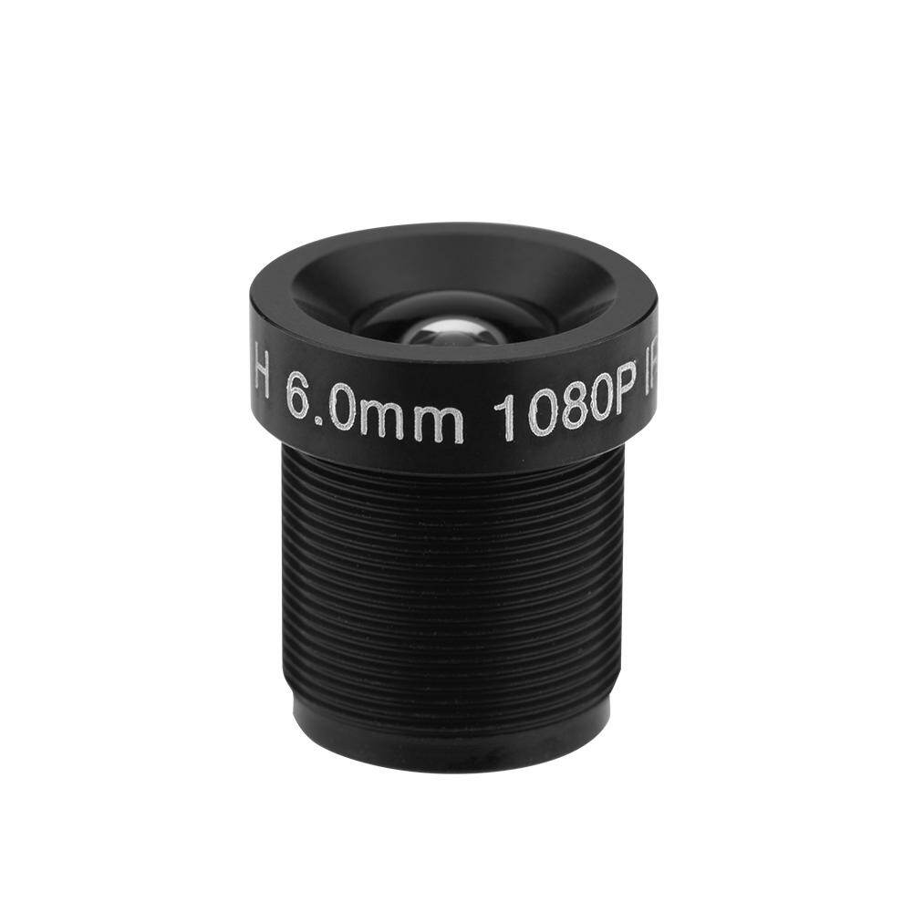6Mm Ống Kính Máy Quay CCTV 2MP 58 ° Xem Camera An Ninh IR Ống Kính