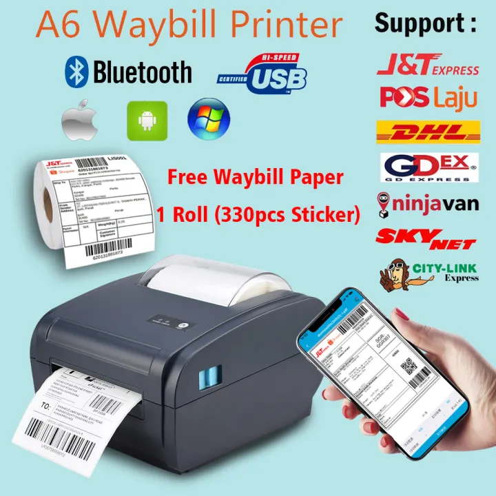 sticker printer bluetooth