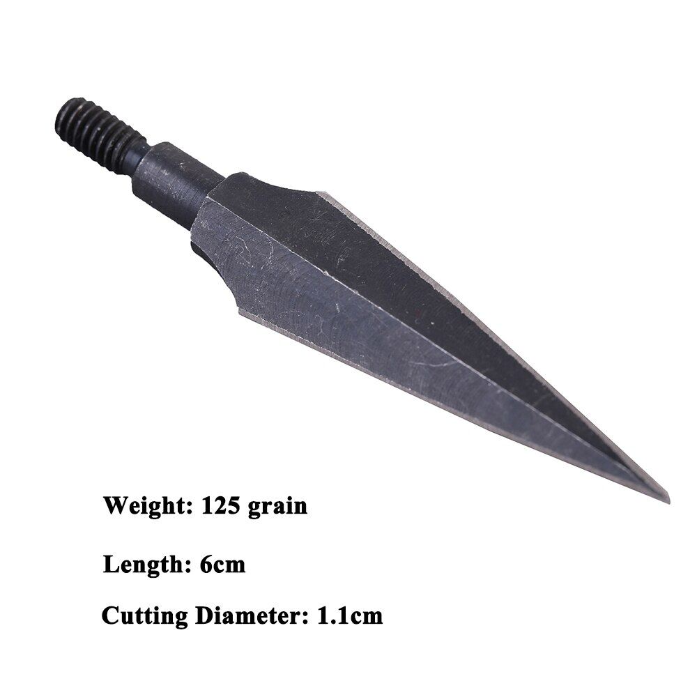 6 cái chiều rộng mũi tên 90gn-160gn mũi tên câu cá Composite mũi tên lạc hậu