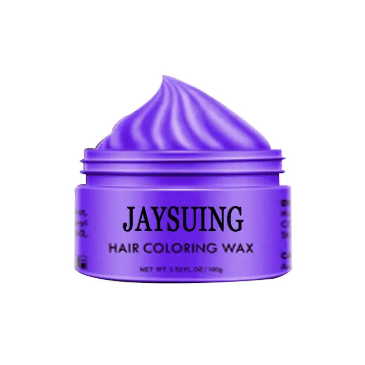 Purple 100g Natural Unisex Diy Hair Color Mud Cream Temporary Hair