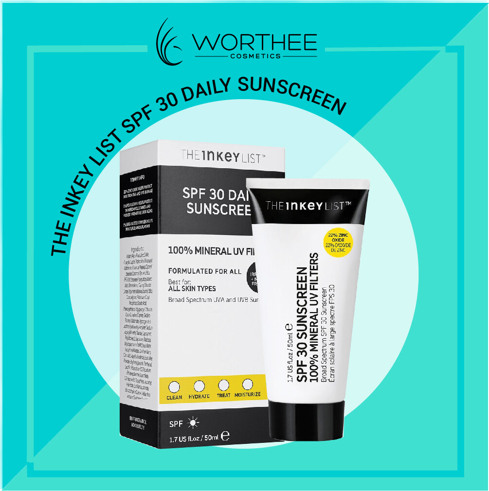 the inkey list sunscreen ingredients