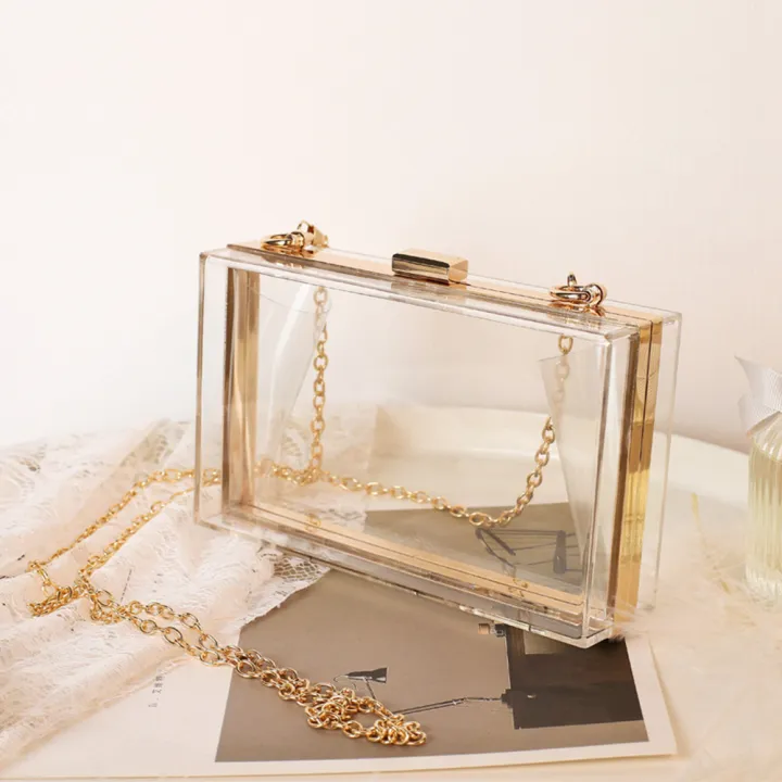 cute clear crossbody purse