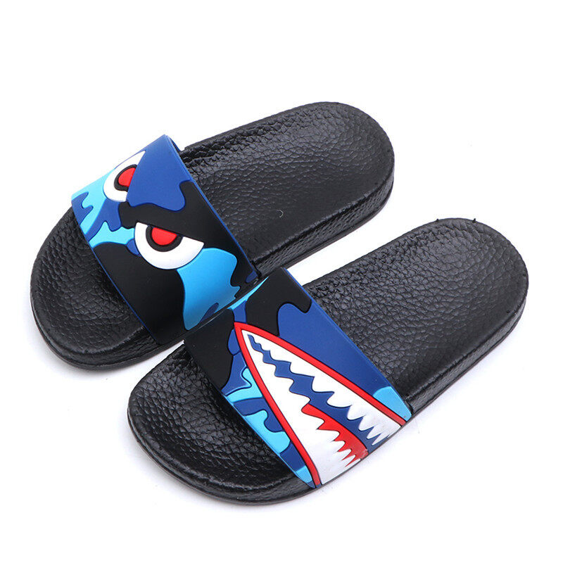 boys shark slippers