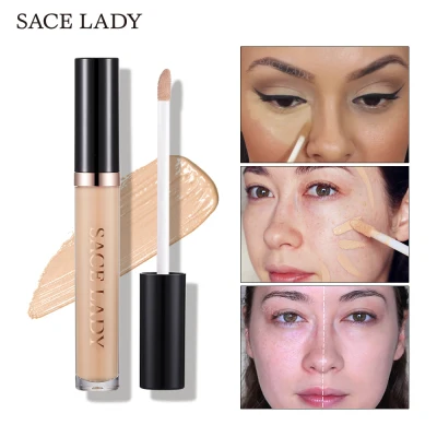 SACE LADY Full Cover Liquid Concealer Makeup For Eye Dark Circles