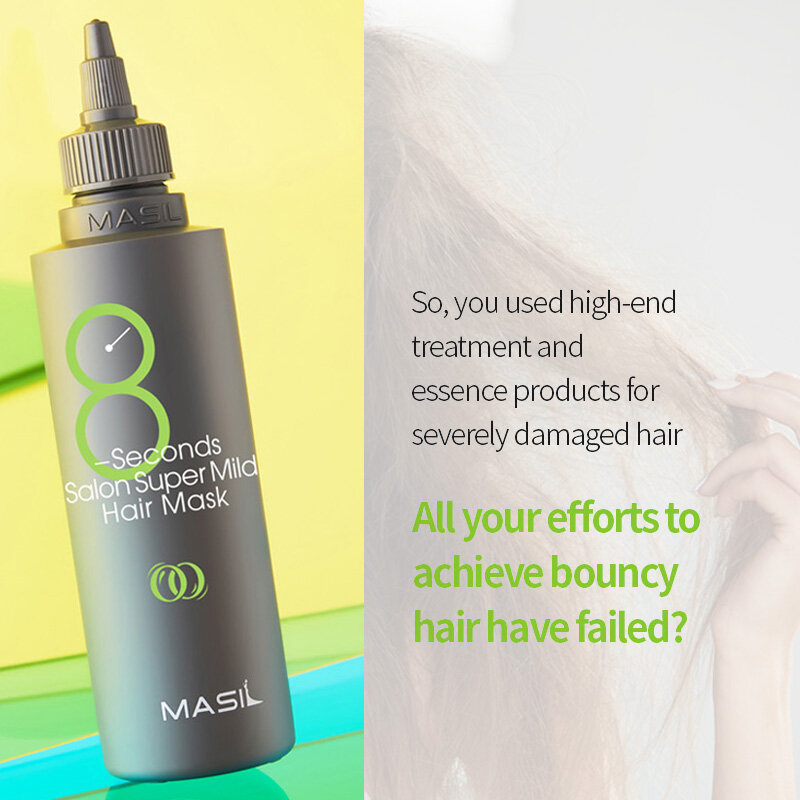 [MASIL] 8 Seconds Hair Mask 100ml / 200ml / 350ml