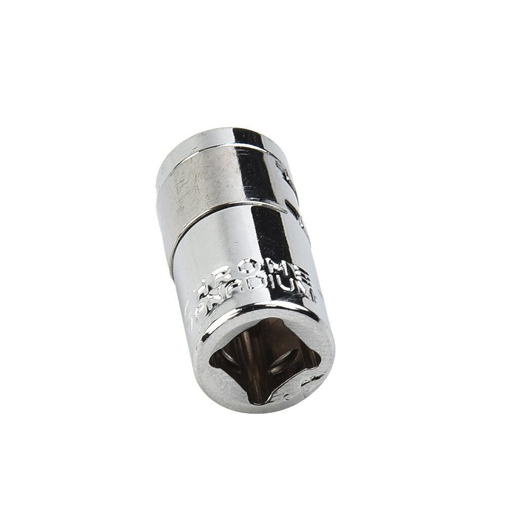 1X 1/4 Square Drive To 1/4 Hex Socket Bits Converter Screwdriver-Bit Adapter