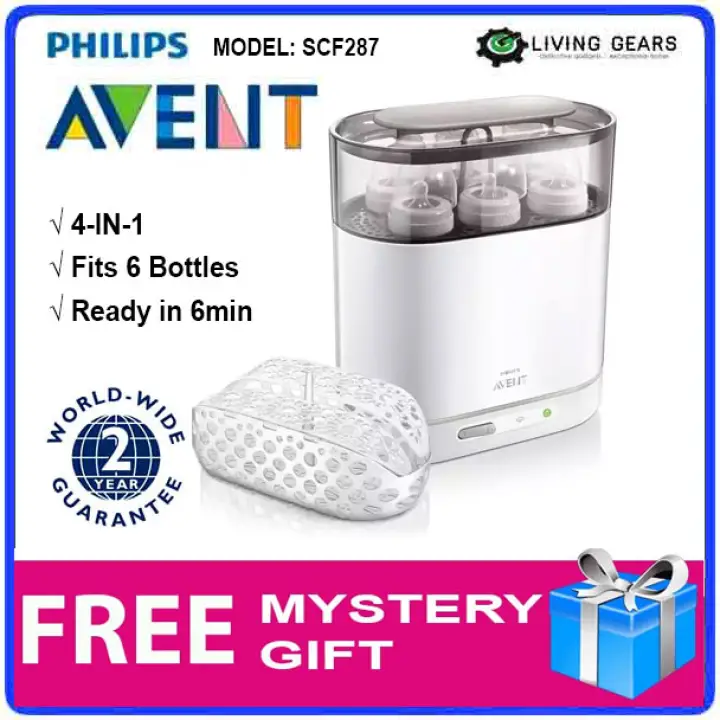 avent newborn starter set with sterilizer