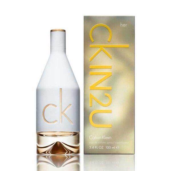 C-K IN2U for Her by C-a-l-v-i-n Klein for Women - Eau de Toilette, 100ml
