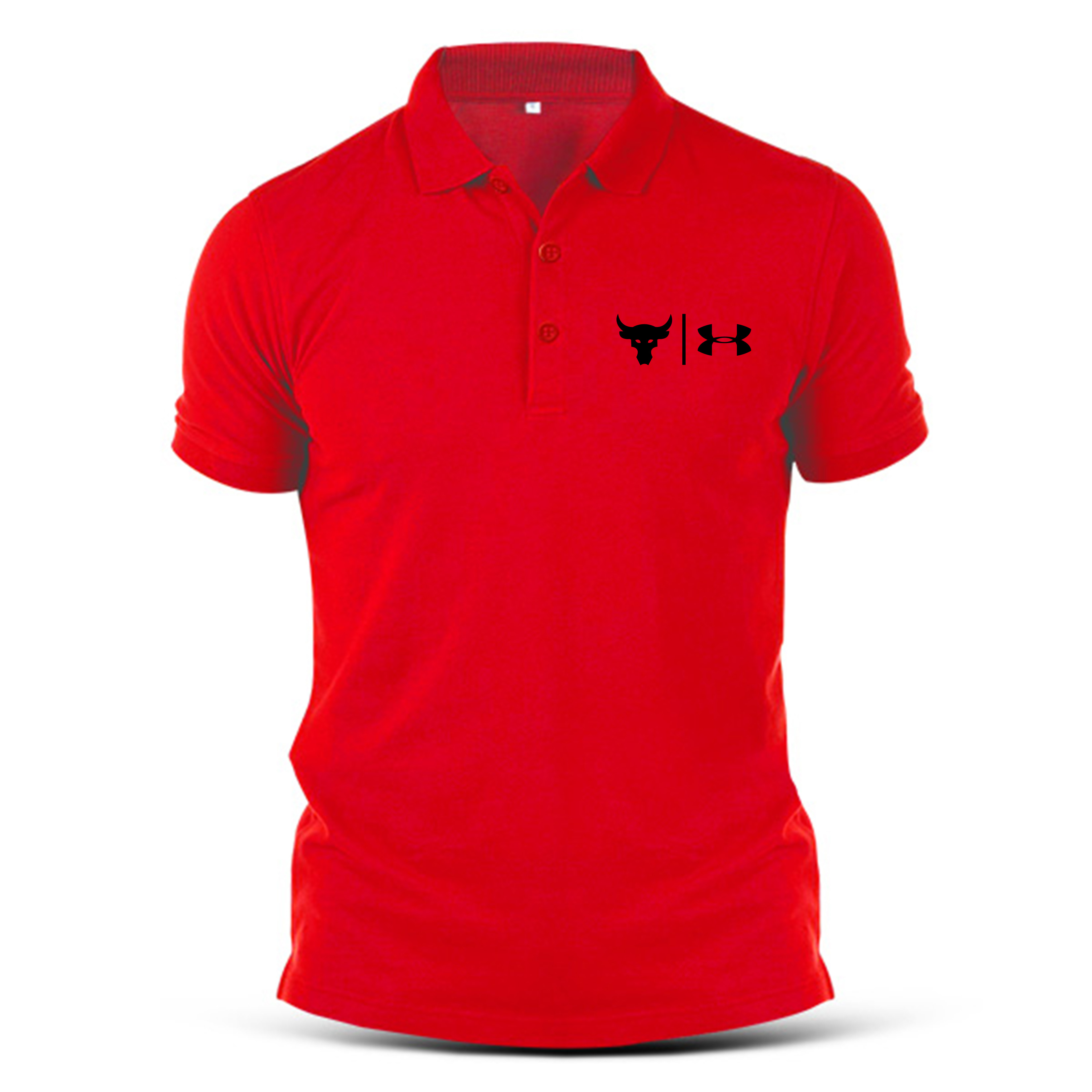 BAJU POLO LOGO SABLON Polo T Shirt UA 