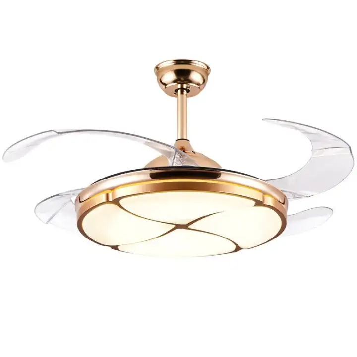 Ceiling Fan Light Invisible Fan Lamp Household Remote Control