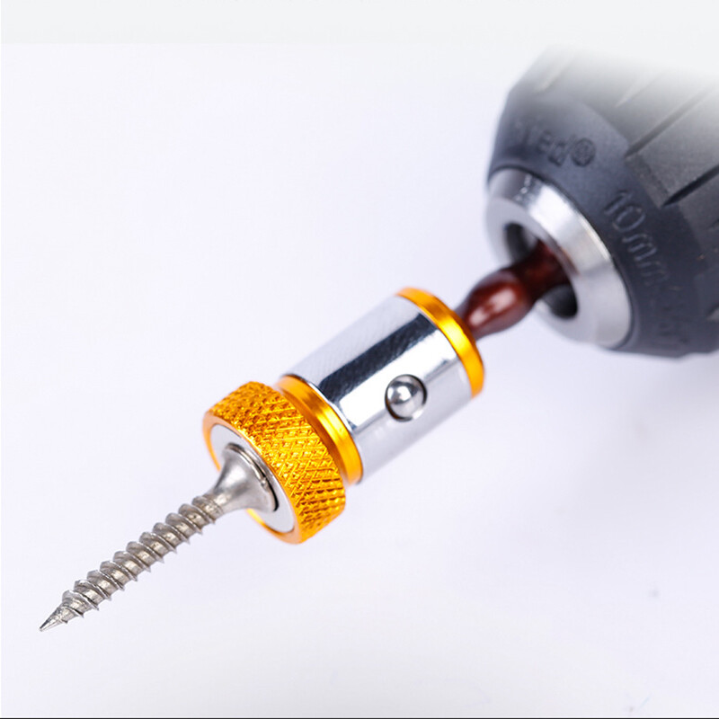 BOKALI 1 Chiếc Đầu Tua Vít Mới Đầu Tua Vít Vòng Từ Tính Đầu Tua Vít Nam Châm Cuộn Từ