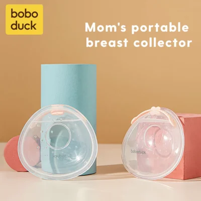 【READY STOCK】Boboduck Wearable Silicone Breast Milk Collector (2pcs/box)