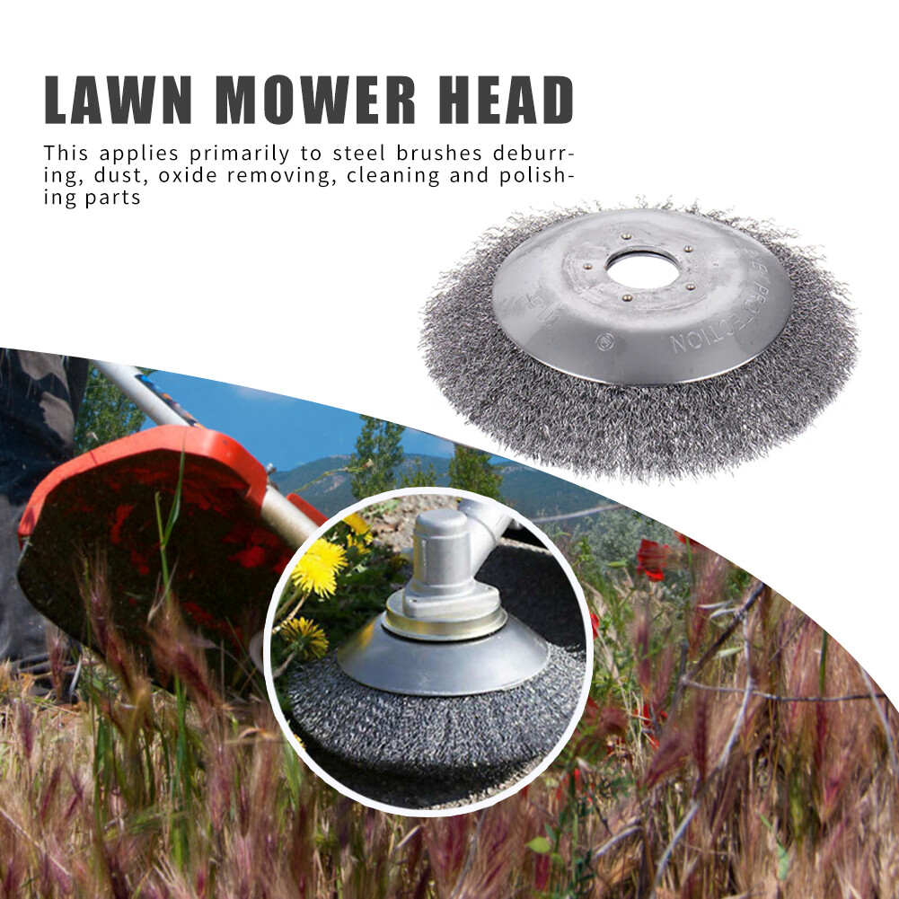 [Special offer]Steel Wire Grass Trimmer Weeding Head Rusting Brush Cutter for Lawnmower