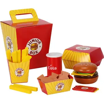 fast food toy set