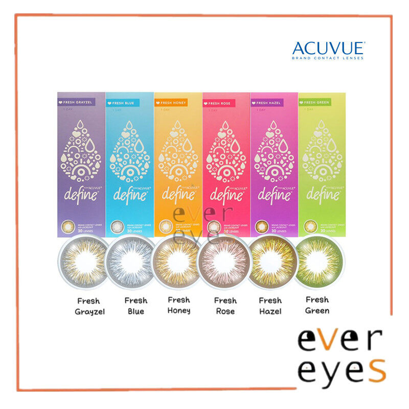 Acuvue 1 day Define Fresh with Lacreon (30 pcs/box) Johnson & Johnson
