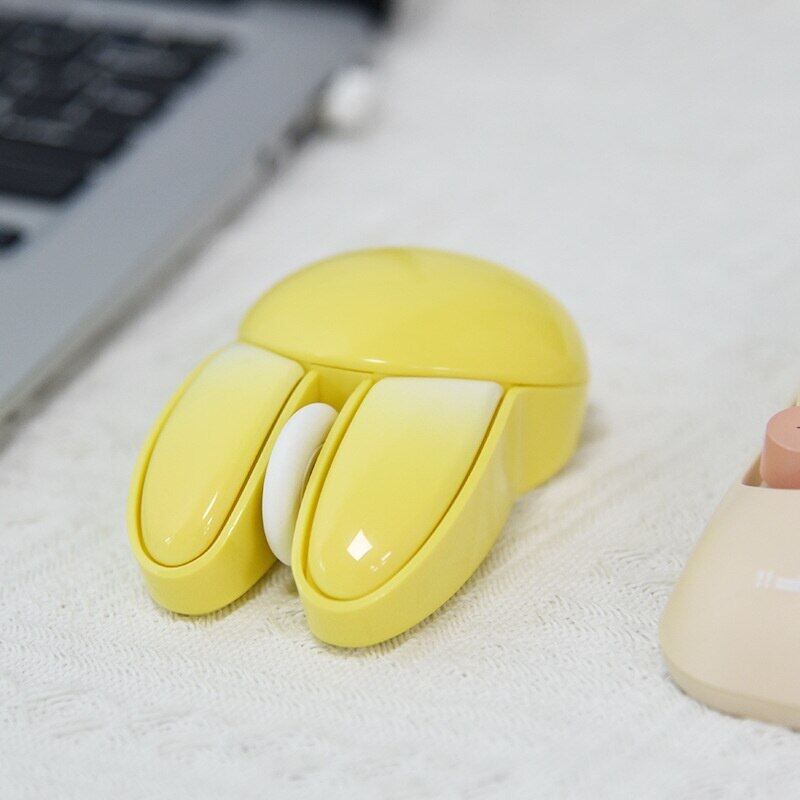 JOMAA mouse for laptop Wireless mouse Kawaii mouse Cute 2.4G Wireless Mouse for Computer Laptop Notebook Rabbit Candy Color Wireless Mouse for Ofiice Home Gift Girls