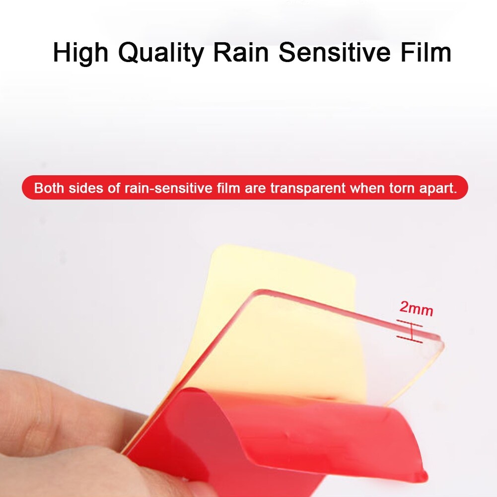 【NEW Y】☎□ Parts Car Windshield Front Glass Wiper Glue Sticker Rain Sensor Sensitive Windscreen Silicone Replacement Pad Film For Benz
