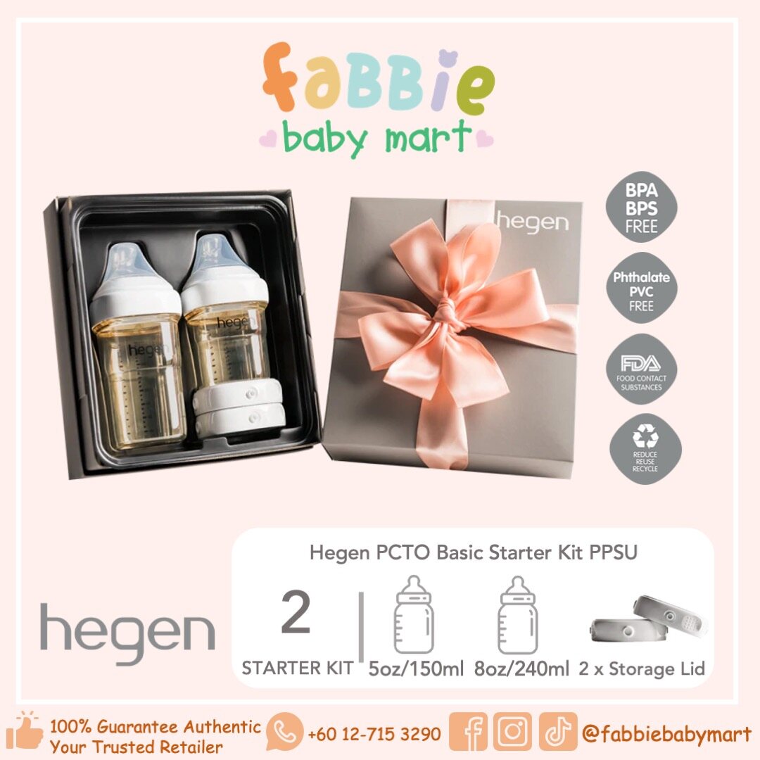 Breast Milk Storage Bottle Hegen Pcto Basic Starter Kit Set PPSU