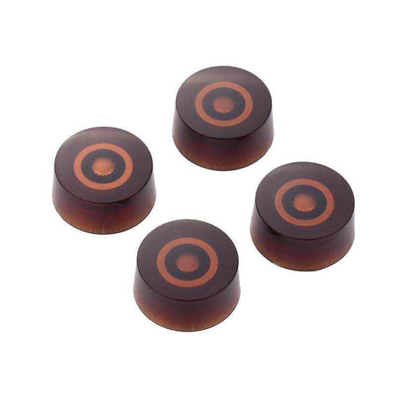 Electric Guitar Control Knobs Fit for LP Style Guitars Replacement Pack of 4PCS Volume and Tone Knobs Red with Black Number Malaysia
