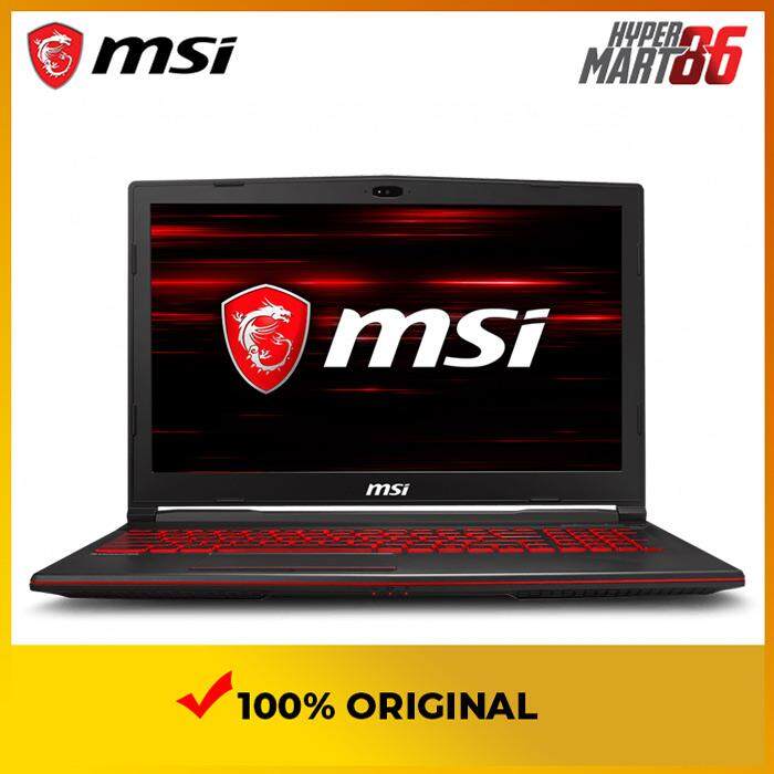 MSI GL63 9RC-088MY Gaming Notebook (15.6inch/Intel I5/8GB/256GB SSD/GTX1050 4GB) Malaysia