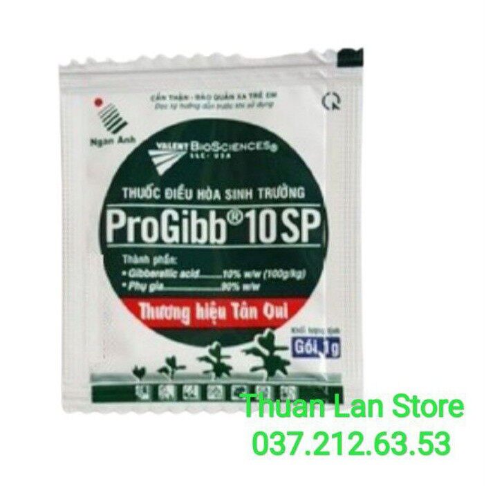 Ga3 - progibb 10sp kích thích tăng trưởng, rụng lá thân thòng gói 1g