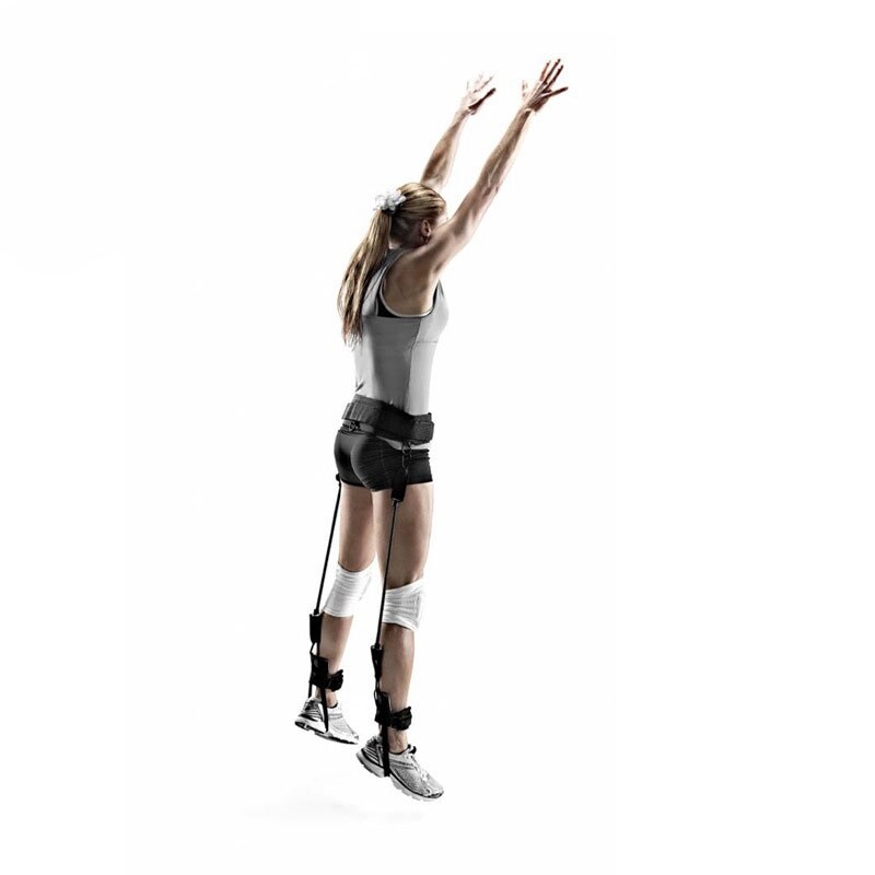 Vertical Resistance Bands Set Jump Bounce Trainer Device Leg Strength Training For Agility Speed Basketball Fitness Equipment