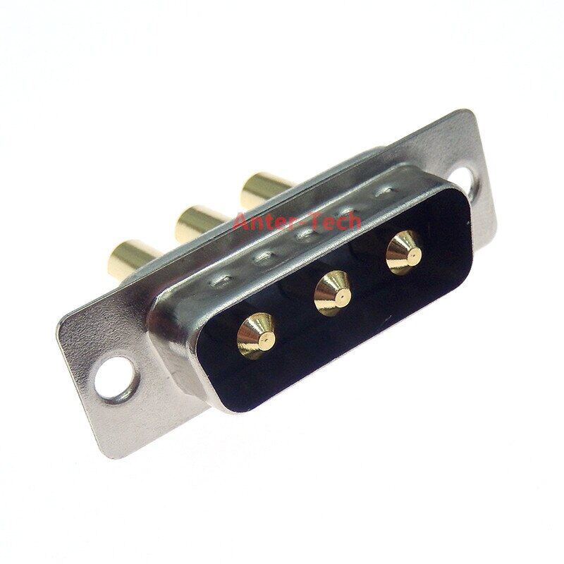 1pcs 3w3 30a plated male female high connector d-sub adapter solder type 3pin plug socket welding high power db3 electrical connectors