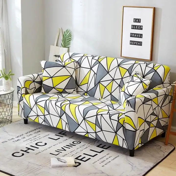 Stretch Sofa Cover Elastic Funda Cubre L Shape Armchairs Sectional Towel Couch Furniture Protector