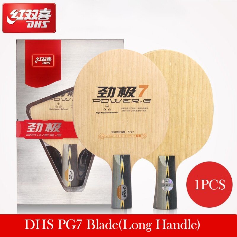 ＜930＞Vợt Bóng Bàn DHS POWER PG 7 Chính Hãng (Vợt 7 Lớp Gỗ Tấn Công) Vợt Bóng Bàn PG7 PG-7