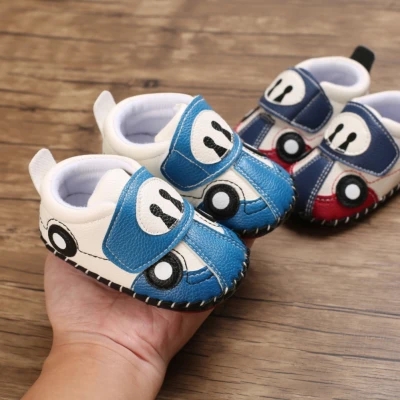 Oyamerbaby 0-18Months Newborn Baby Boy Girl Soft Sole Prewalkers Anti Slip Sneakers Baby Shoes