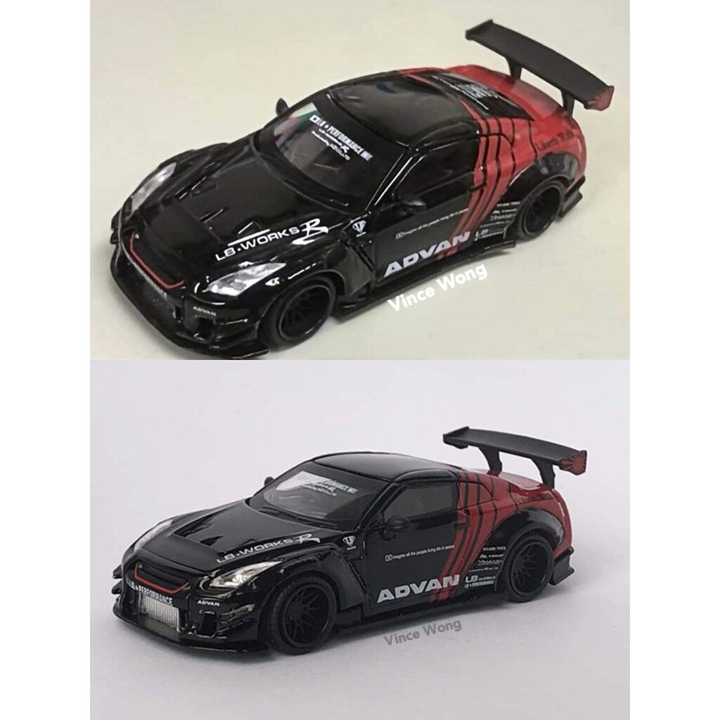 MINI GT LB-WORKS Nissan GT-R (R35) ADVAN / Rare No. 74 Unboxing #rare