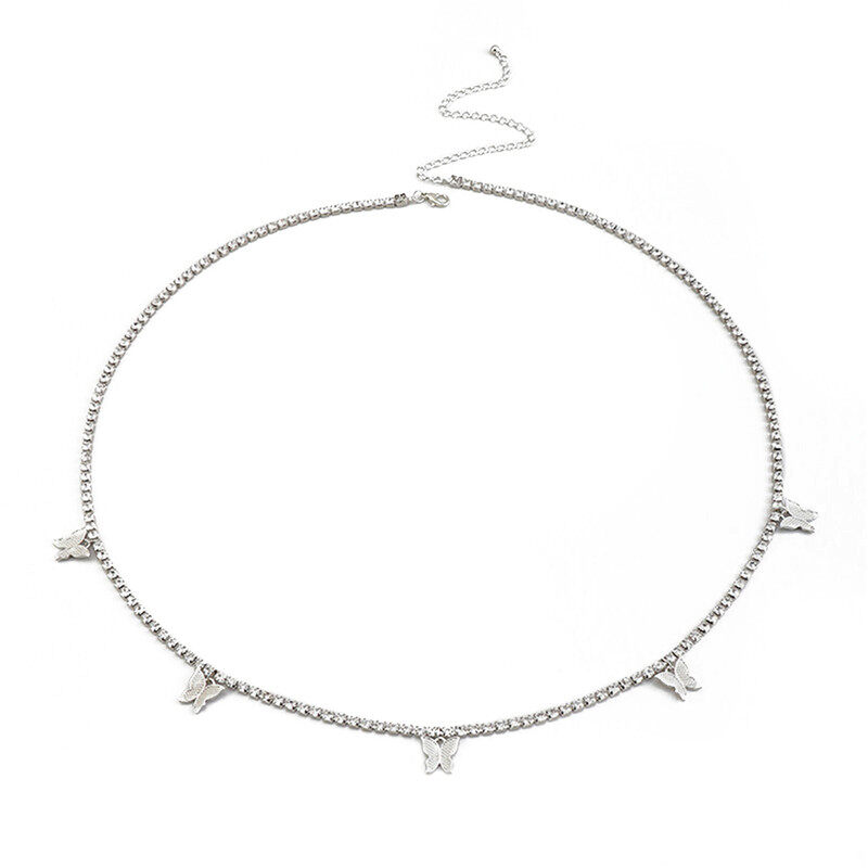 Chuỗi eo phụ nữ Bướm Thạch Thắt lưng Dây thắt lưng Dụng cụ trang trí