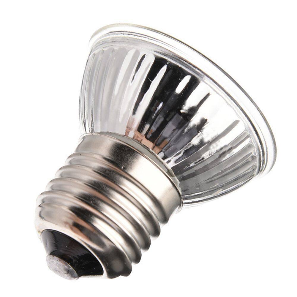 DEQIX Lizard Full Spectrum Heat Lamp Turtle UVA Light Halogen Bulb Basking Light Reptile