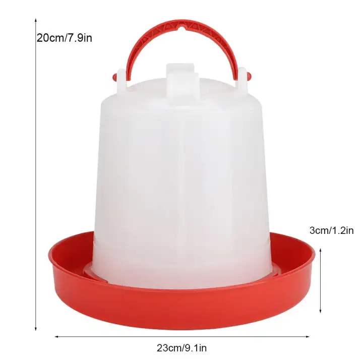 Mangouu 10pcs Automatic Chicken Poultry Chick Hen Drinker Waterer
