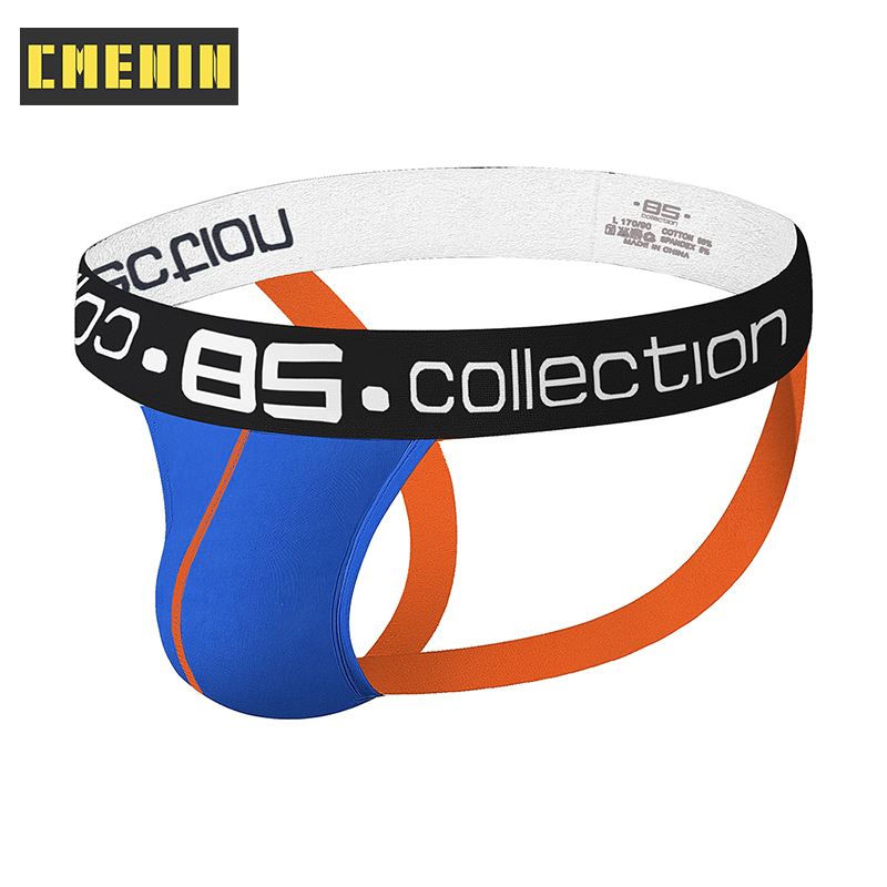 (1 Cái) 2020 New Men Underwear Jockstrap Thongs BS007