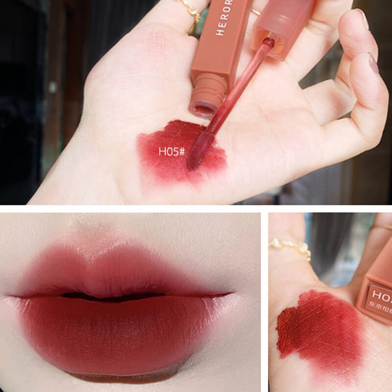 BeautyBigbang Long Lasting Waterproof Lips Gloss Lipstick, Velvet Glossy Lipstick Long Lasting for Women, Lip Glaze Lip Gloss