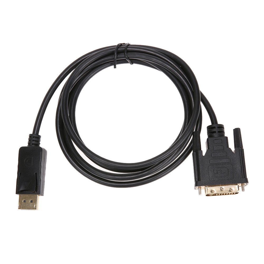 1.8m Thunderbolt 1080P Supported DisplayPort to DVI Adapter Cable