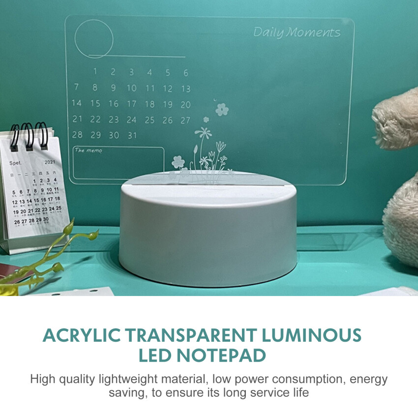 Creative Note Board Led Night Light Usb Message Board Holiday Light With Pen Desktop Small Table Lamp