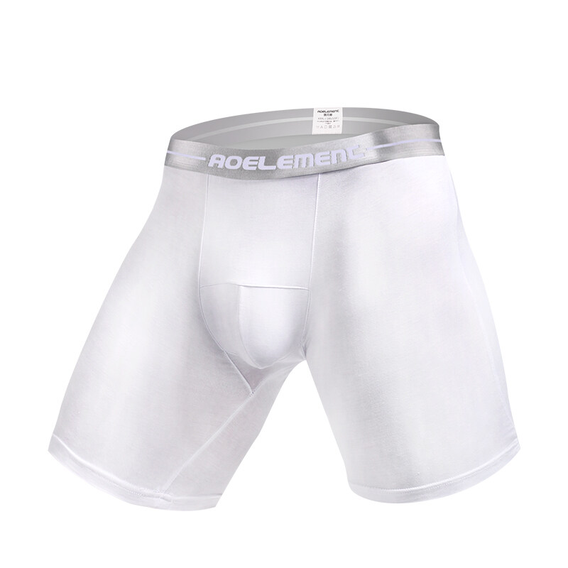AOELEMENT Comfortable Long Leg Short Leg Men's Boxers Shorts Man Plain Boxer shorts 009016 Lazada