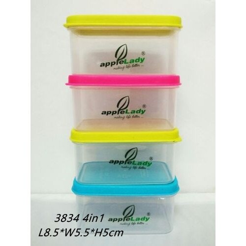 Hot Item Apple Lady 4 In 1 Multipurpose Mini Container Lazada