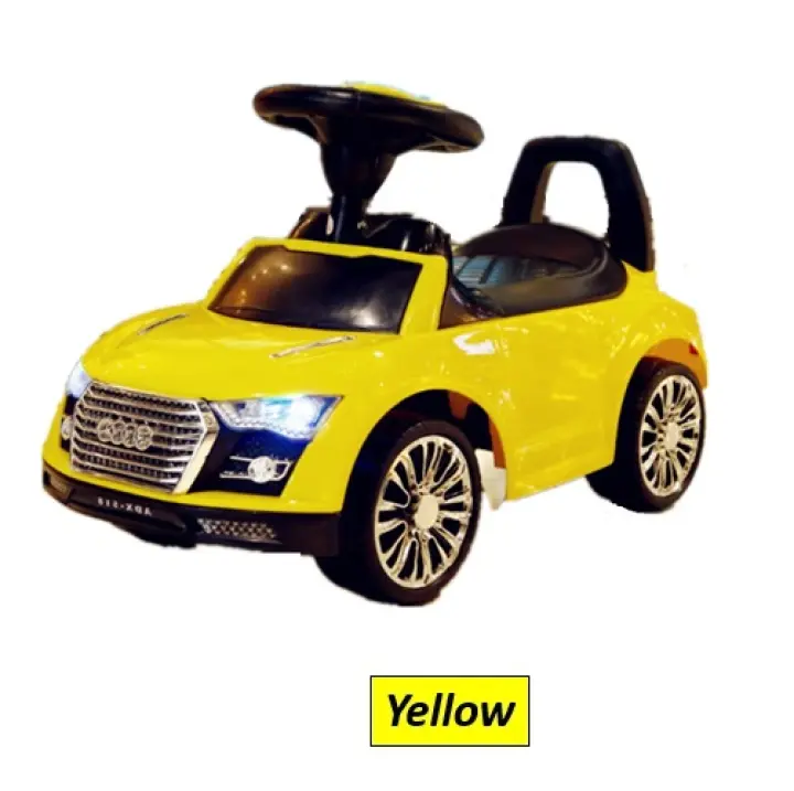 audi push car