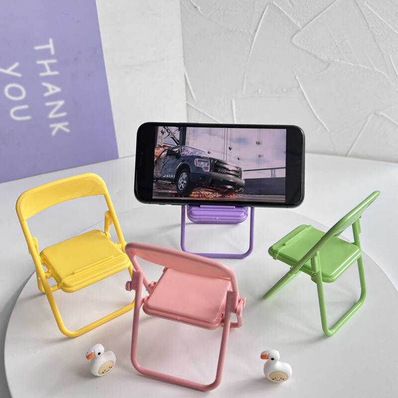 Mini Multi-color Chair Bracket Portable Folding Bracket Mobile Phone Case Accessories